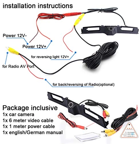 Brake Light Camera - Night Vision 628 x 586 px