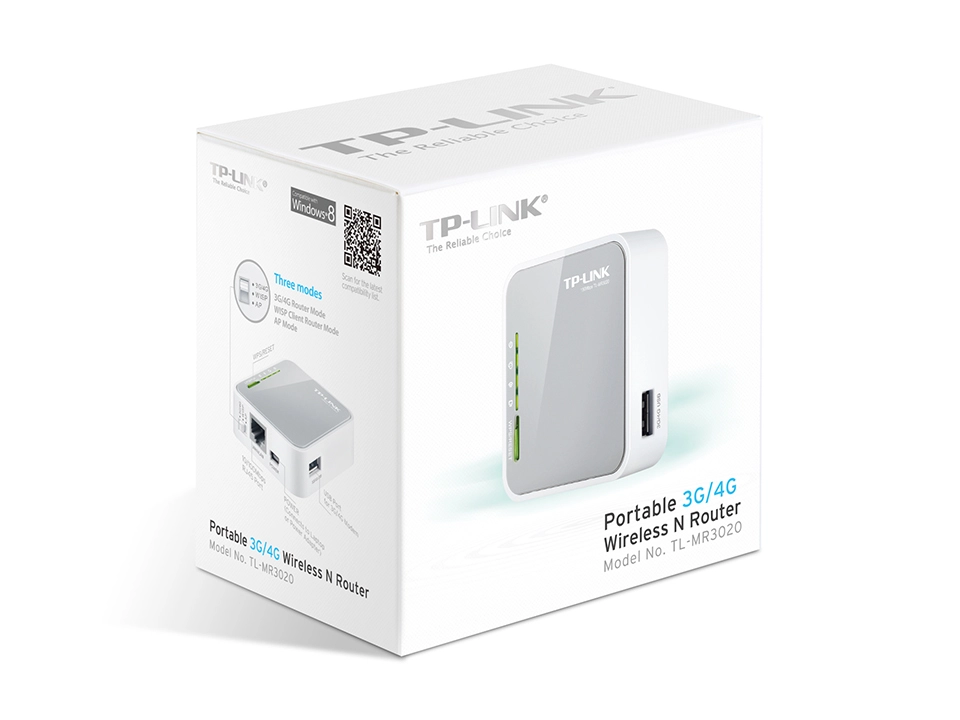 TL-MR3020 - 3G/4G Wireless N 300Mbps