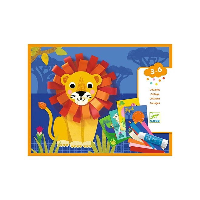 Collages with Small Loops Activity Kit - 3+ years