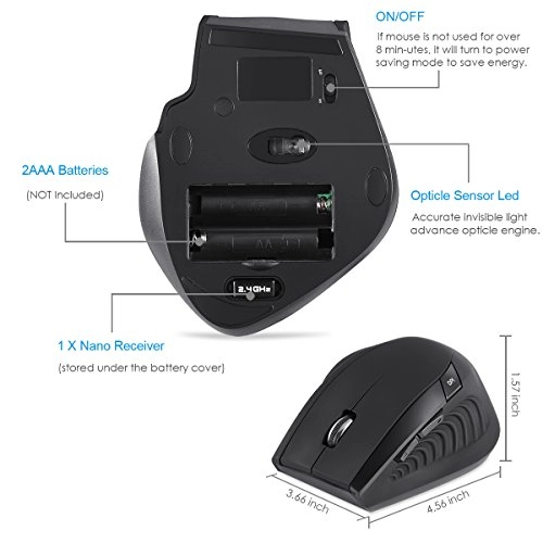 Optical Mouse - Wireless