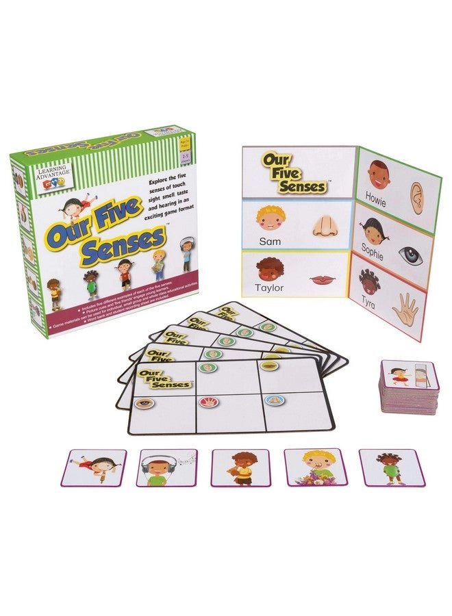Learning Advantage Our 5 Senses Game - 3+