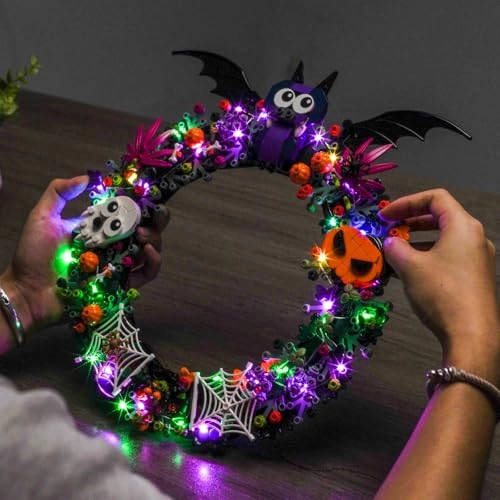 40825 Halloween Wreath - Light Kit DIY