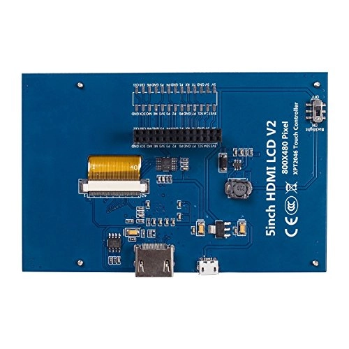 5 Inch HDMI LCD Touch Screen Monitor - 013726393 5 Inches 800 x 480 pixels