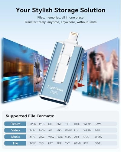 USB Stick - USB 3.0 Lightning for iPhone 512GB