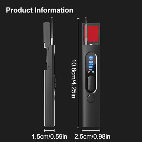 Mini Camera Detector - 4-in-1 USB Rechargeable