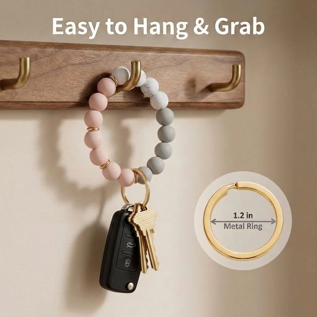 Key Ring Bracelet - Car