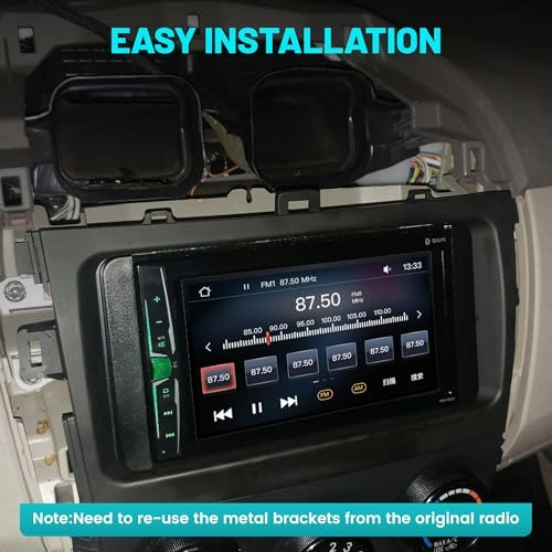 Double DIN Radio Dash Kit - Toyota Corolla 2009-2013