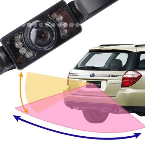 IR Night Vision Car Rear View Camera - 7 infrared RCA 656 492 pixels