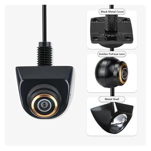 Intelligent Dynamic Trajectory Car Rear View Camera - Night Vision Wire 4K AHD 1080P