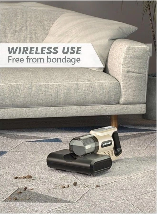 Bed UV Vacuum Cleaner - 12KPa Black