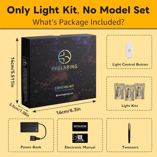 LED Lighting Kit - Compatible with Lego 10318 Touch Version