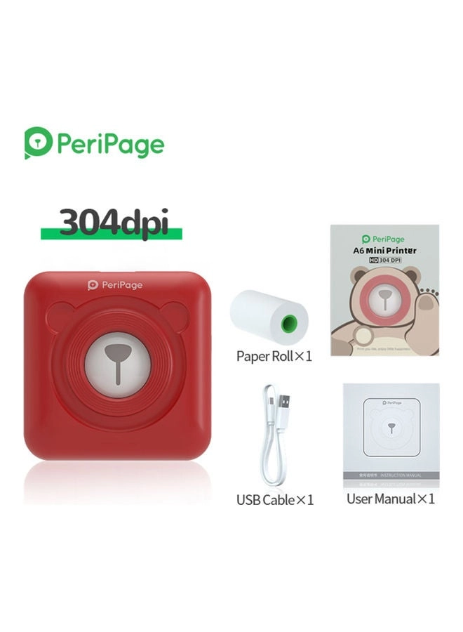 A6 Mini Pocket Instant Printer OS4741R