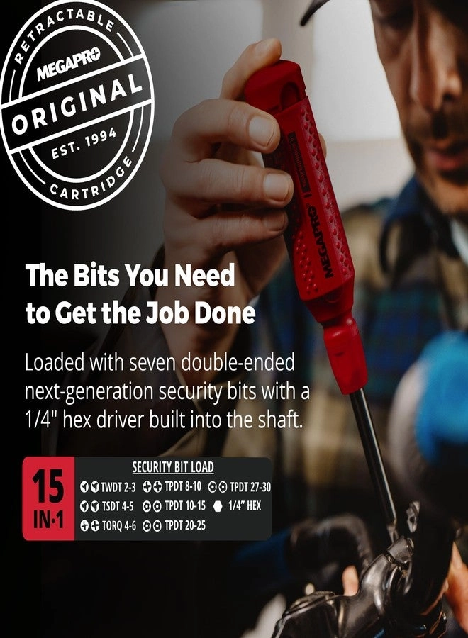 Tamperproof Multi-Bit Screwdriver Set