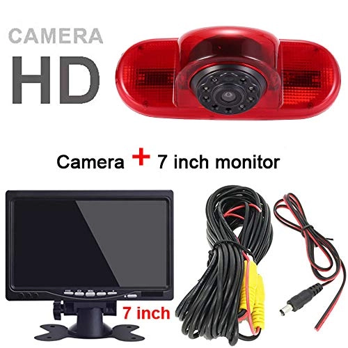 Car Rear view Camera - Night vision 628*586 pixels + Rear View Mirror - 7" LCD