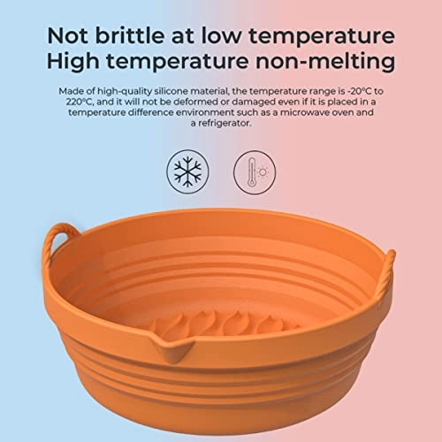 Air Fryer Silicone Pot - silicone 2 Pcs