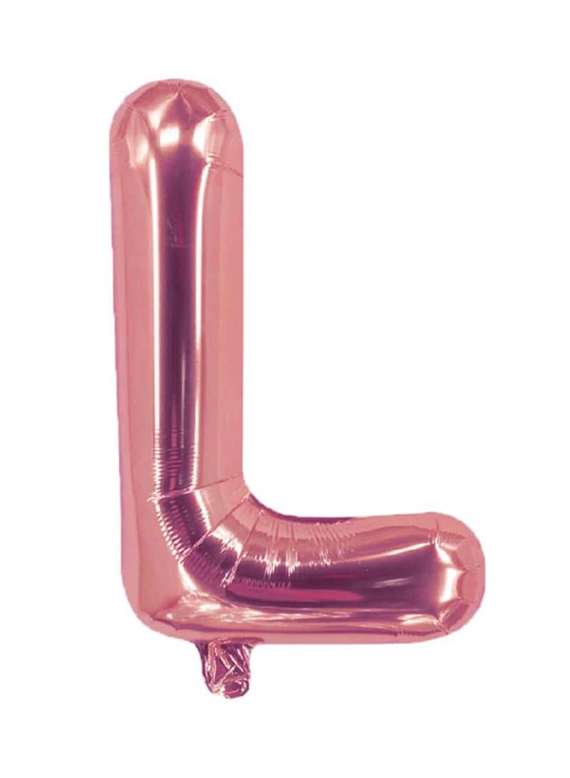 Party Time Trading LLC L Letter Foil Balloon - 16Inch
