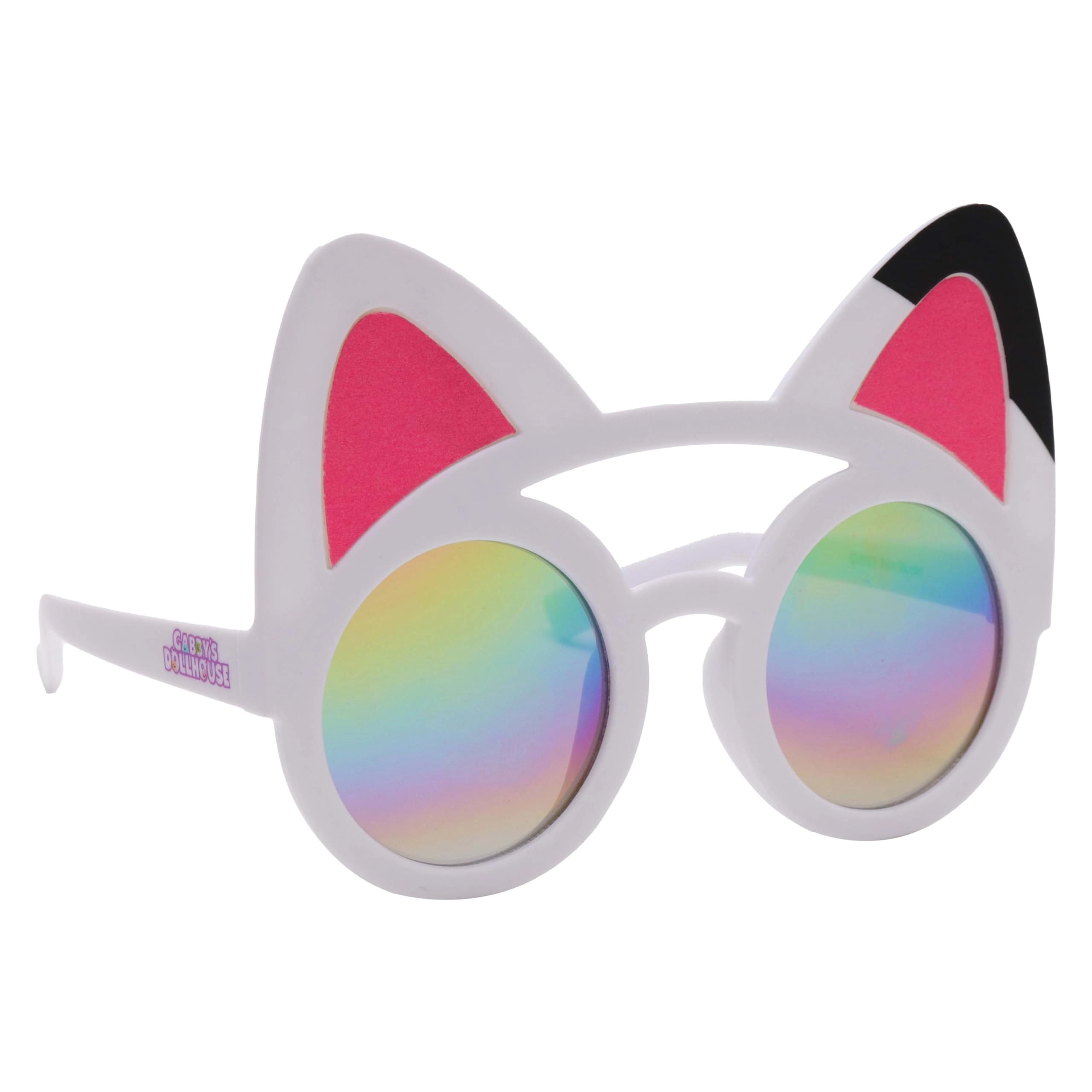 sun-staches Pandy Costume Shades - Black and White