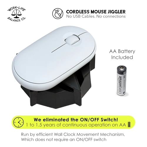 Mechanical Mouse Jiggler - No Connectivity