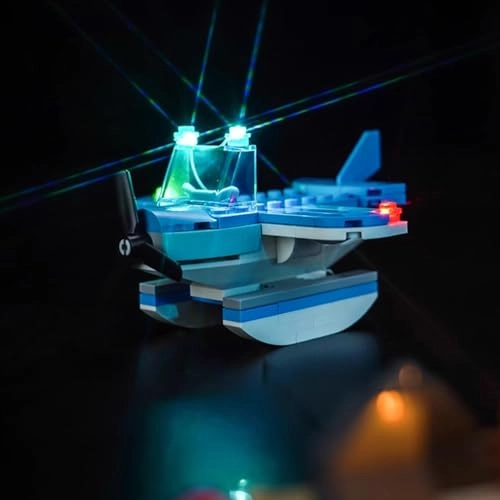 LED Light kit for LEGO 77051 Air Travel Model - Polyethylene (PE)