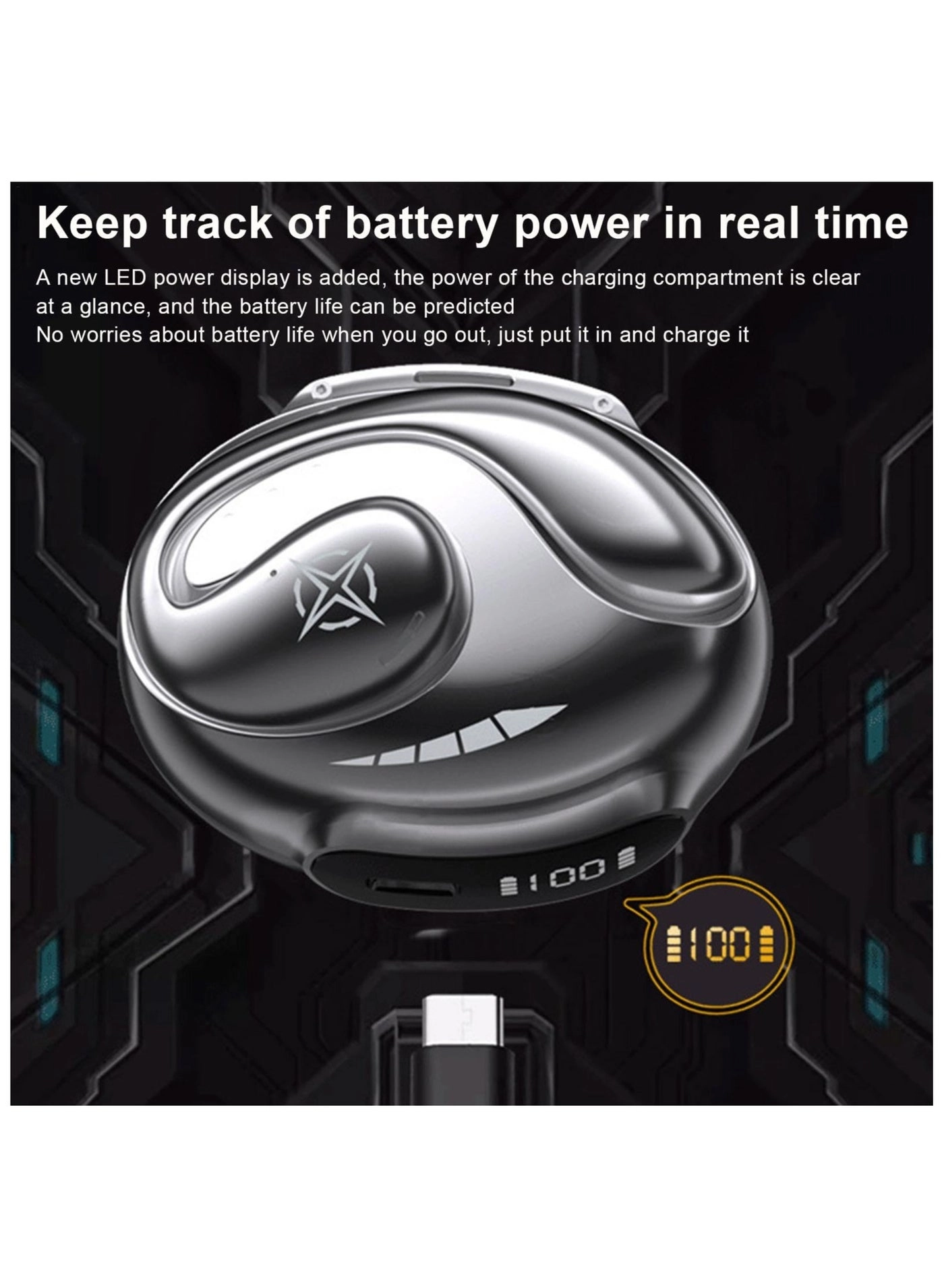 Bone Conduction Headphones Wireless Headphone