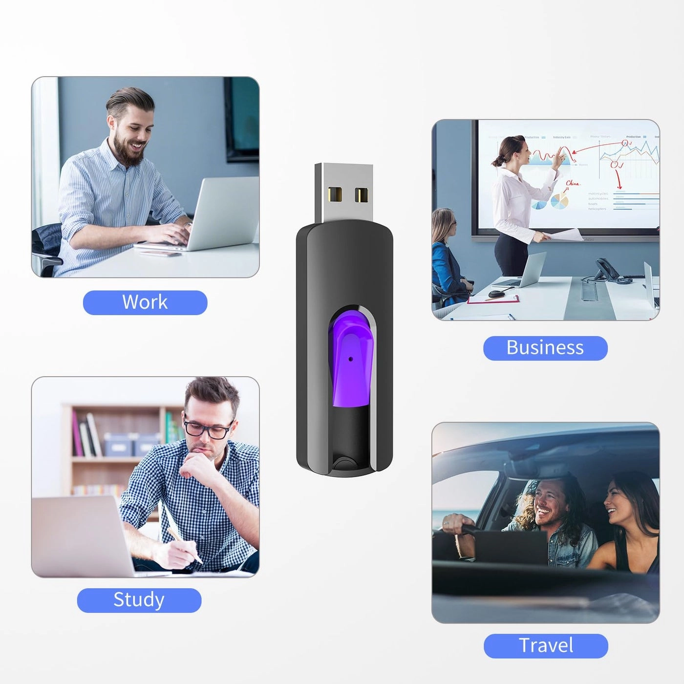 U200-BCFGHOPRUY10-16G - USB 2.0 16GB