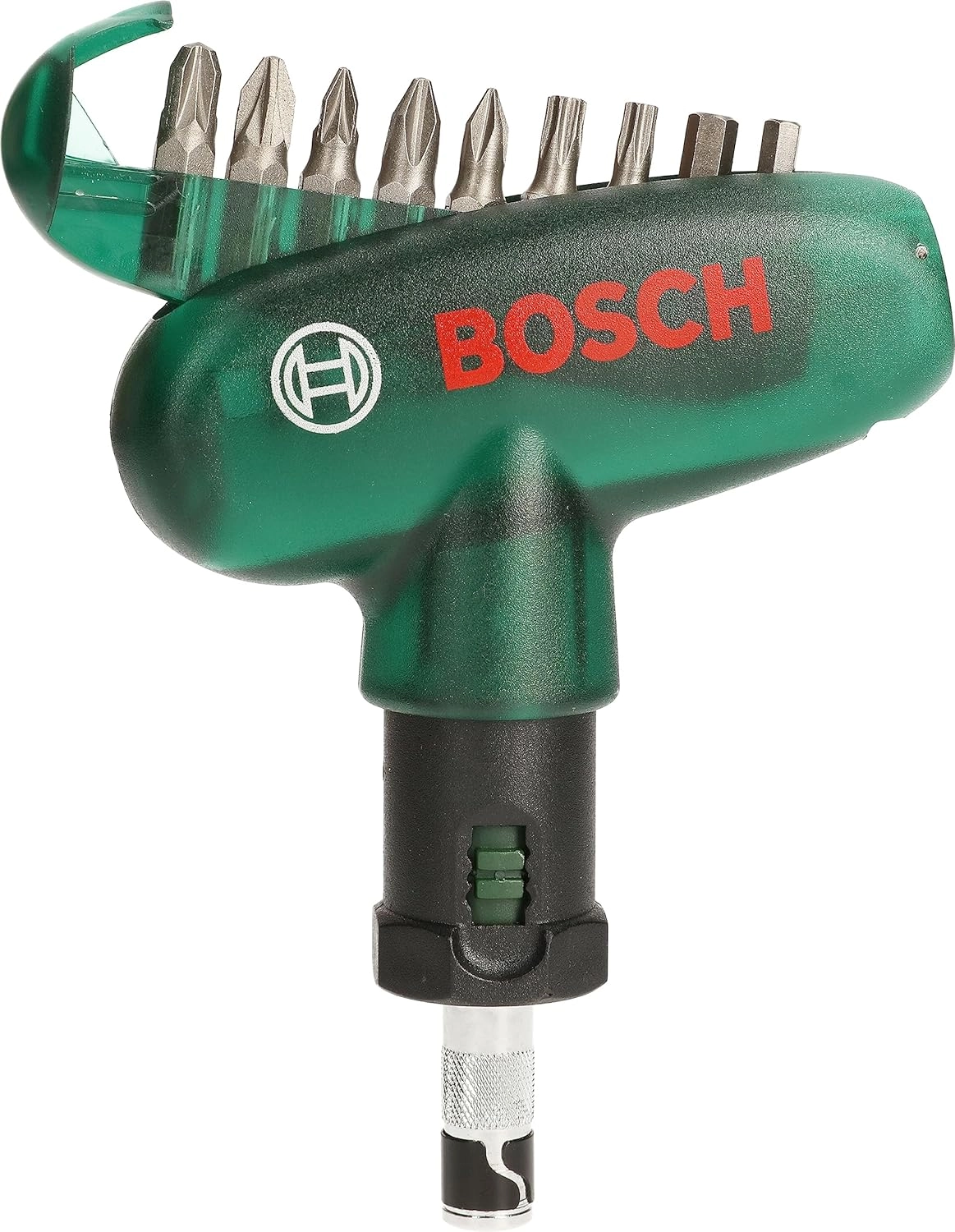 Bosch Ratchet Pocket Multi-Bit Screwdriver (9 Pcs)