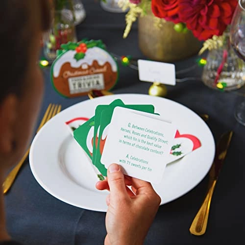 Christmas Food and Drink Trivia Quiz Game - Pack of 2
