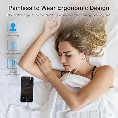 Lightning Earphones Wired Earphone