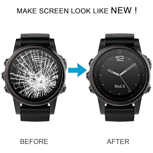LCD Screen with Digitizer Full Assembly for Garmin Fenix 5S