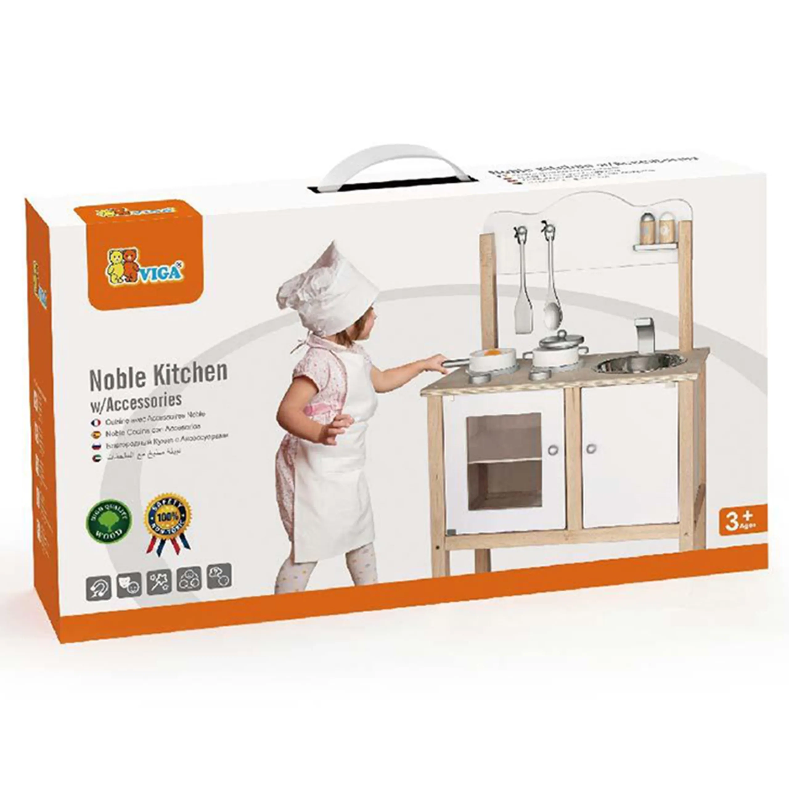 Wooden Noble Kitchen (SES-50223)