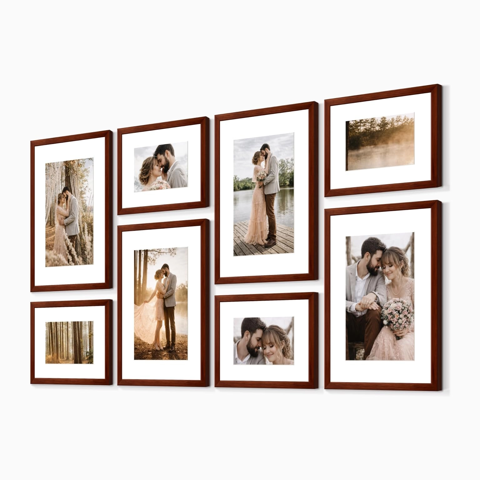 Inkspire Atelier Studio, Hyderabad, Telangana, India | inkspireatelierstudio@gmail.com, Personalized Photo Collage Framed Wall Art - A3 & A4 Combo