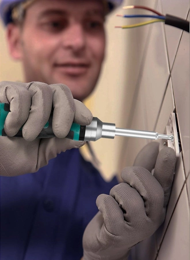 Ratcheting Multi-Bit Screwdriver Set (16 Pcs)