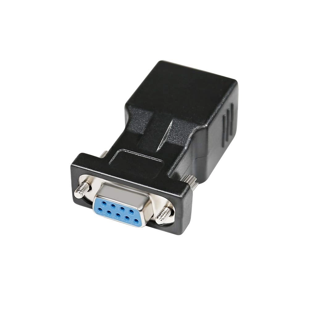 DTech DB9 to RJ45 Serial Adapter - RS232 Female to RJ-45 Female