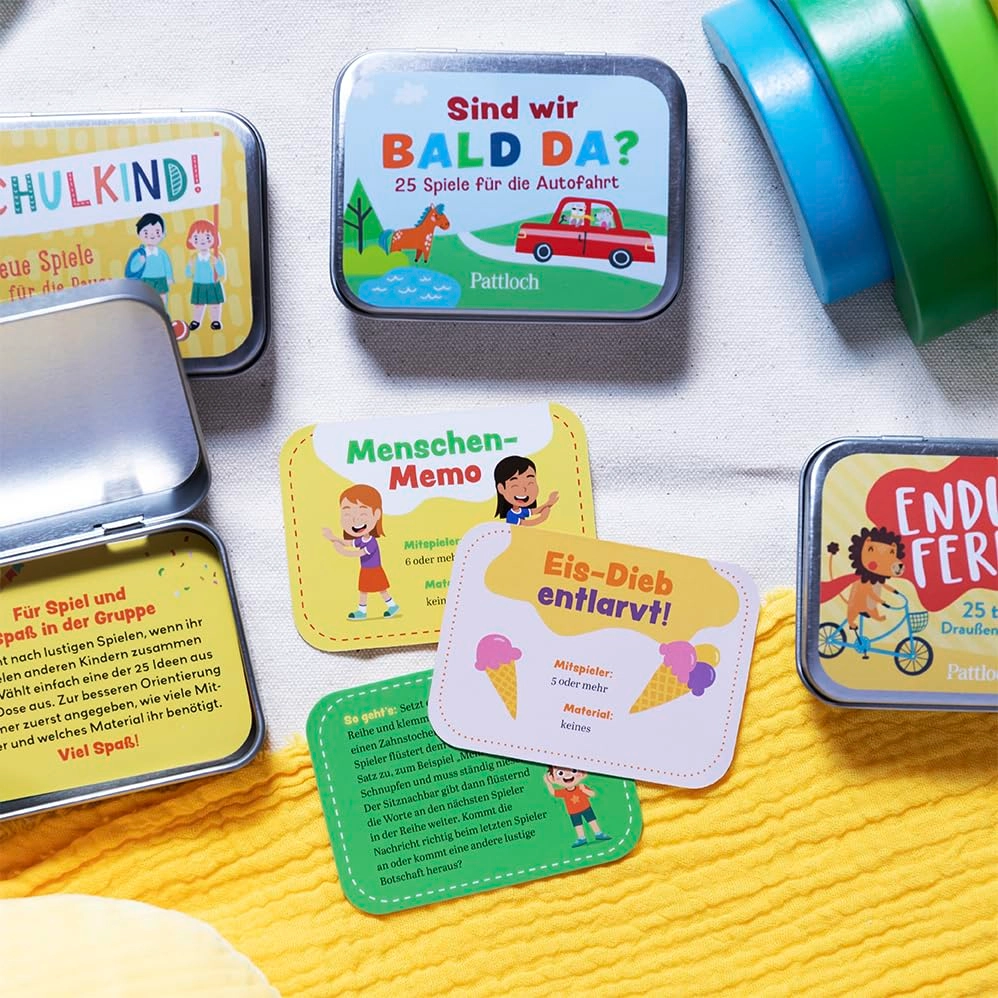 Sind wir bald da? - German Kinder ab 5 Jahren 25 Karten