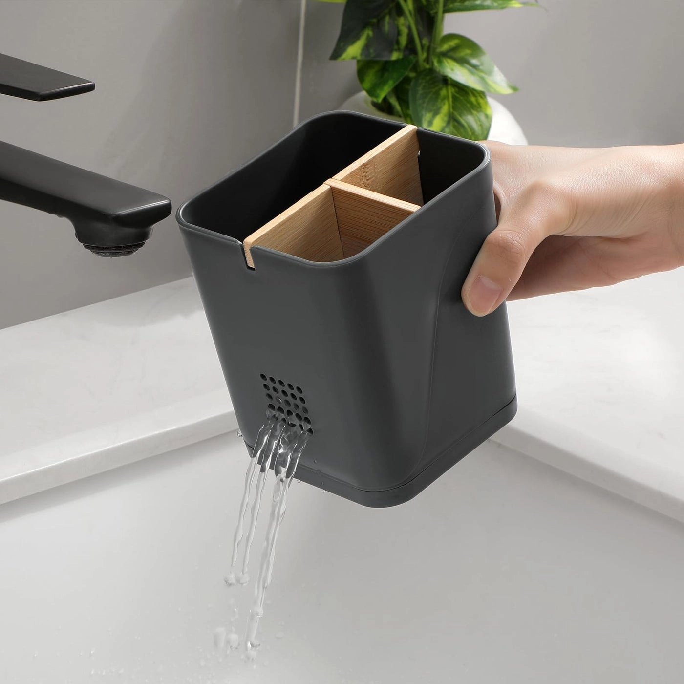 Electric Toothbrush Holder - 3 Slots Bathrooms