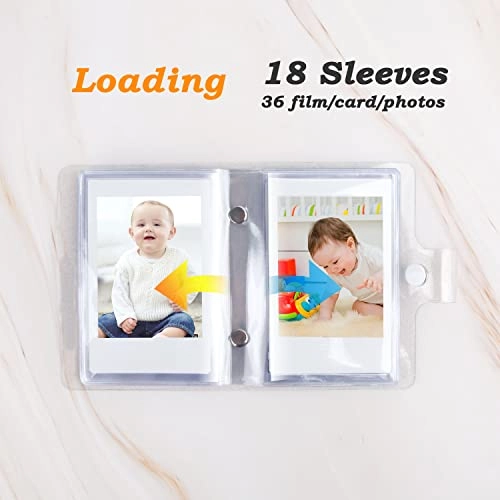 Mini Photo Album - 36 Pockets Pack