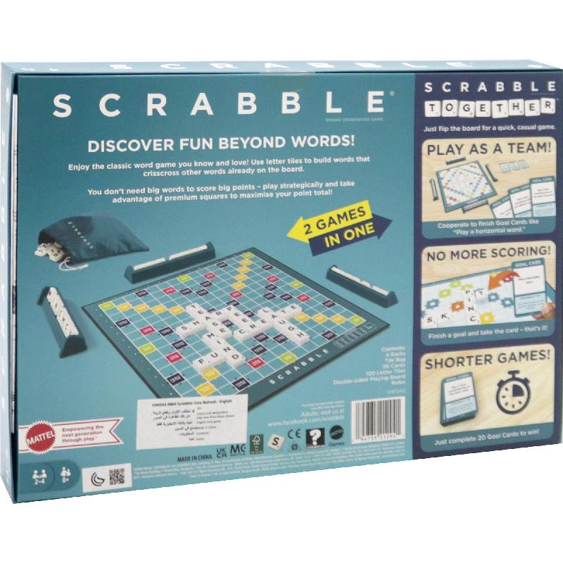 Classic Scrabble - 2-In-1