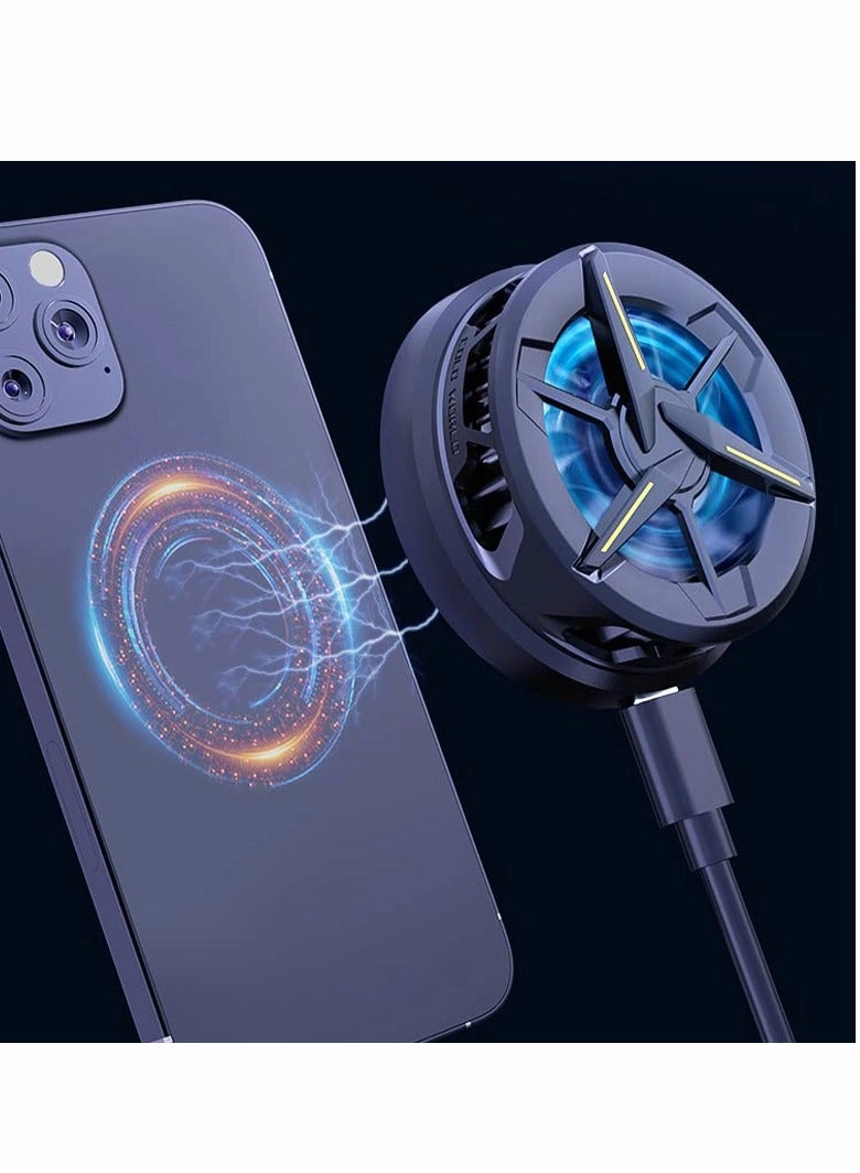 Magnetic Cooler - Portable Ultra-Quiet for iPhone & Android