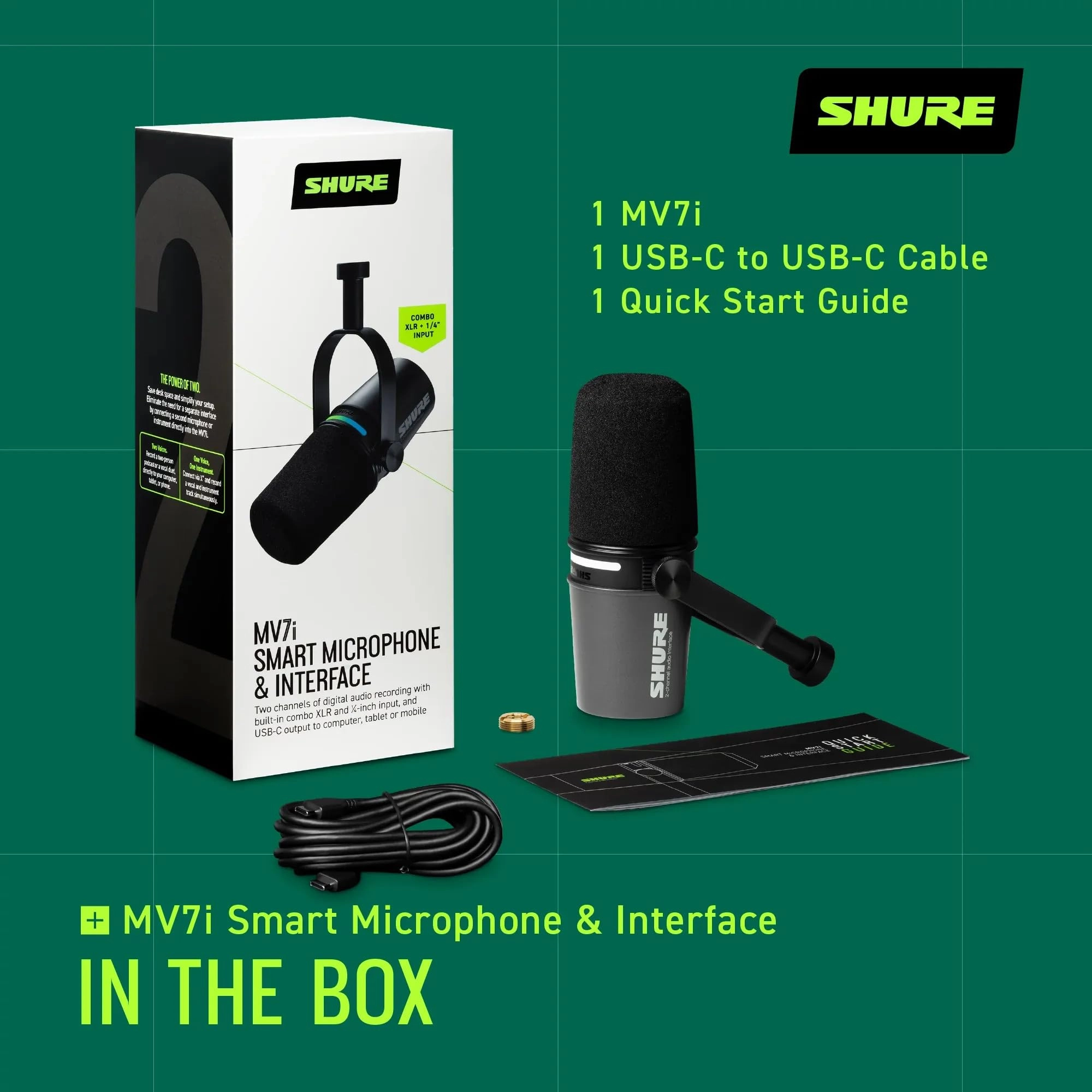 MV7I USB+XLR Microphone