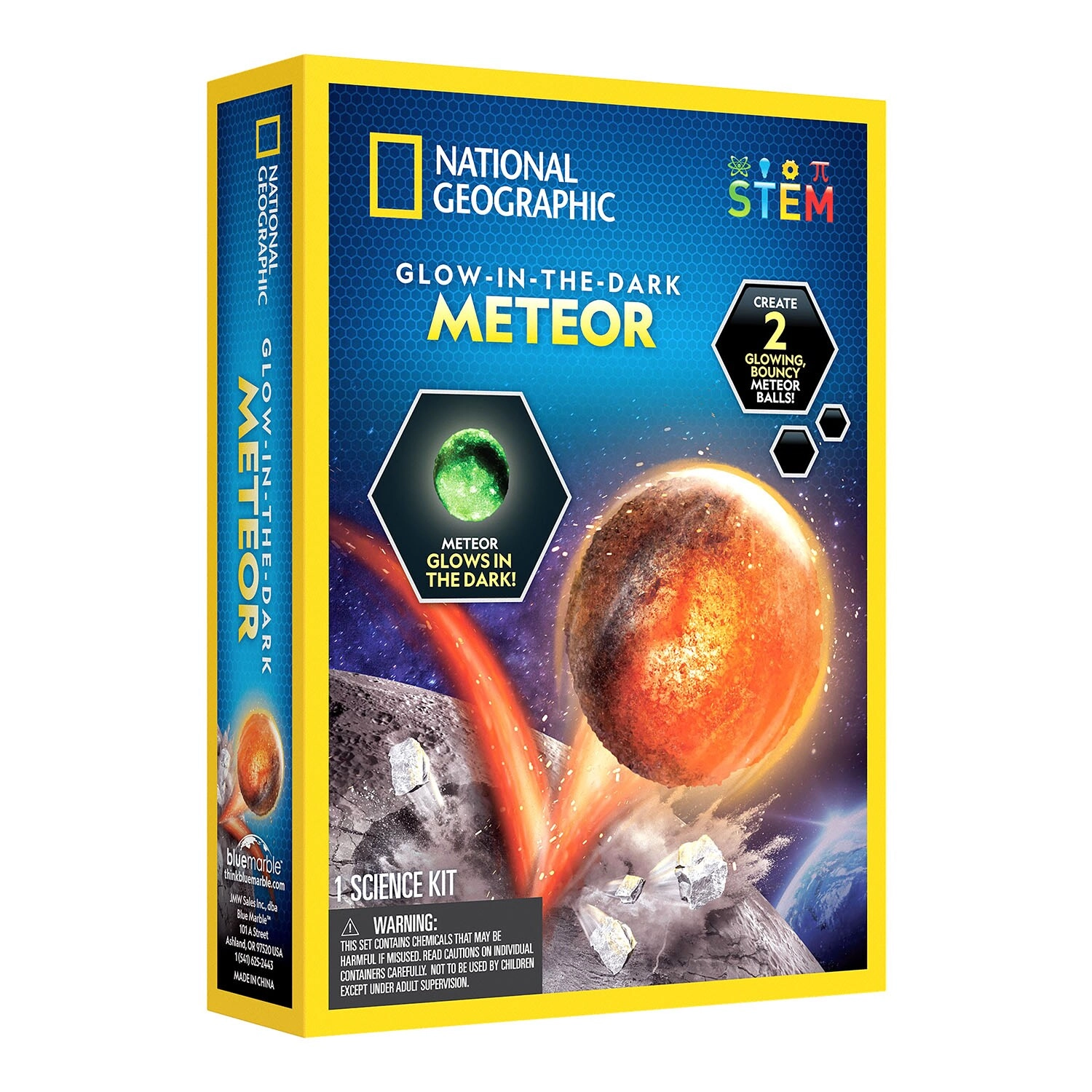 COLOR LAND CHILDRENS TOYS CENTER LLC Glow-in-the-Dark Meteor Science - 8 years+
