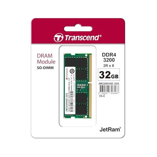 JM3200HSE-32G - 32GB 3200 MHz SO-DIMM DDR4