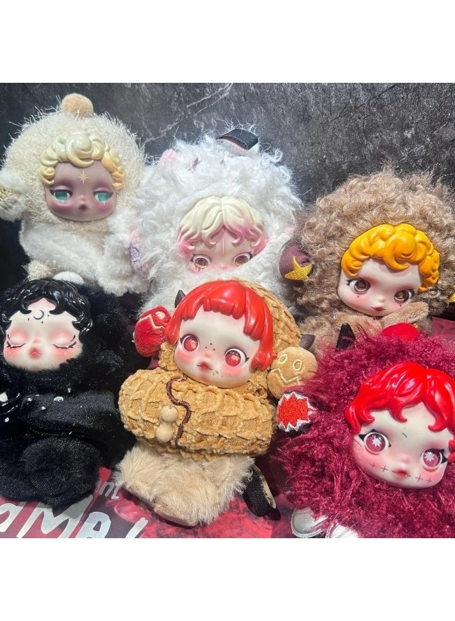 SkullPanda glue pendant - SP winter movement series blind boxes