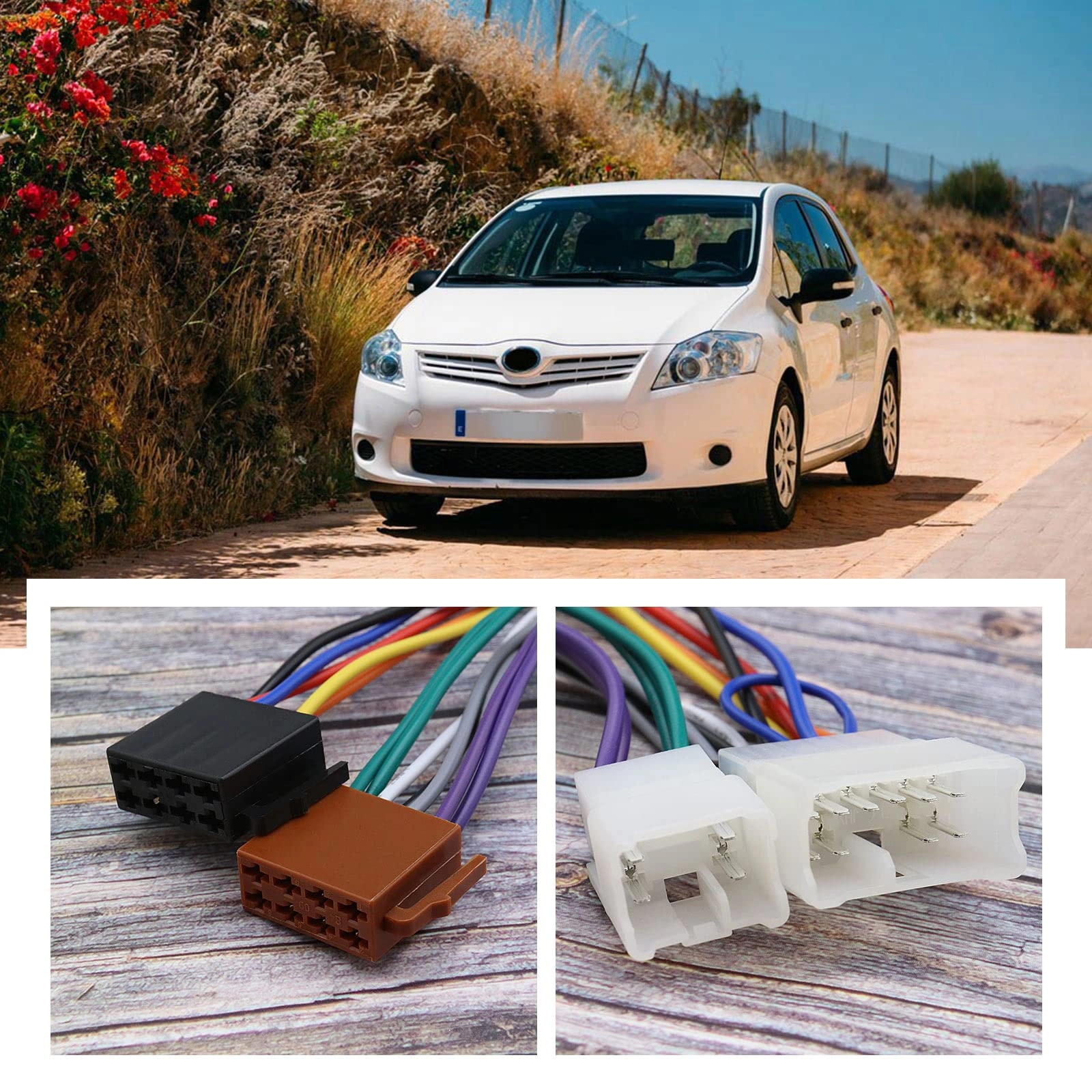 ISO Wiring Harness - Connector Adaptor