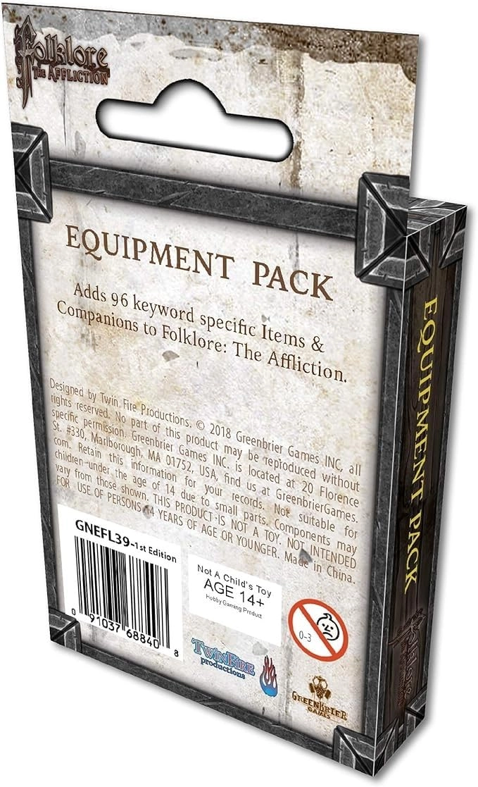 Folklore Equipment Pack - 103 pieces