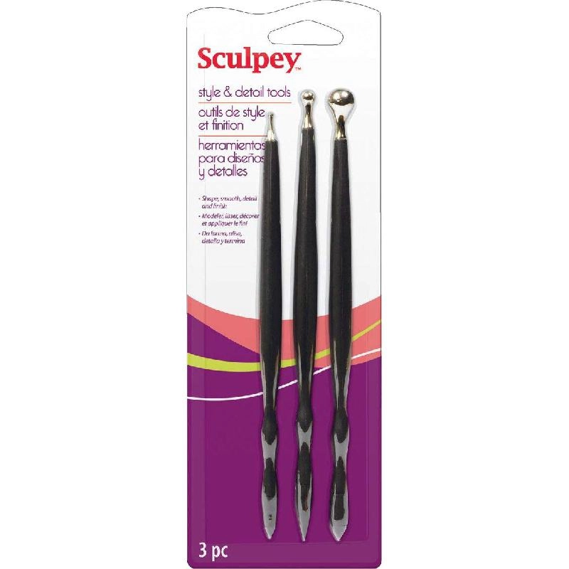 Sculpey Sculpture Knife Set - Plastic 3 Pieces
