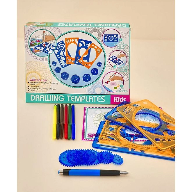 Spiral Drawing Set - 15-Piece