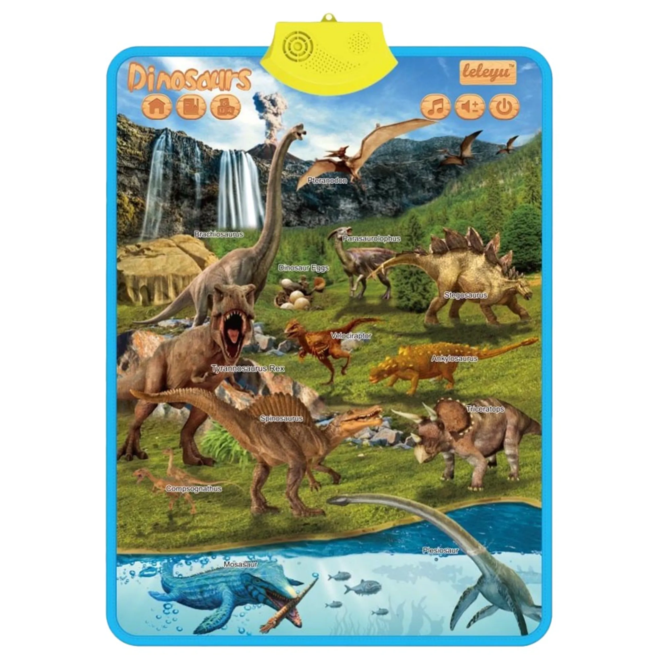 UKR Talking Poster Dinosaurs - 3 years+