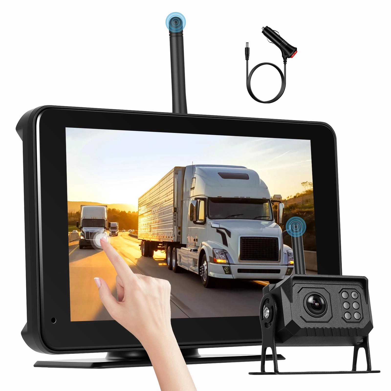 CAMECHO Wireless Reversing Camera - Night vision Wireless 1080P