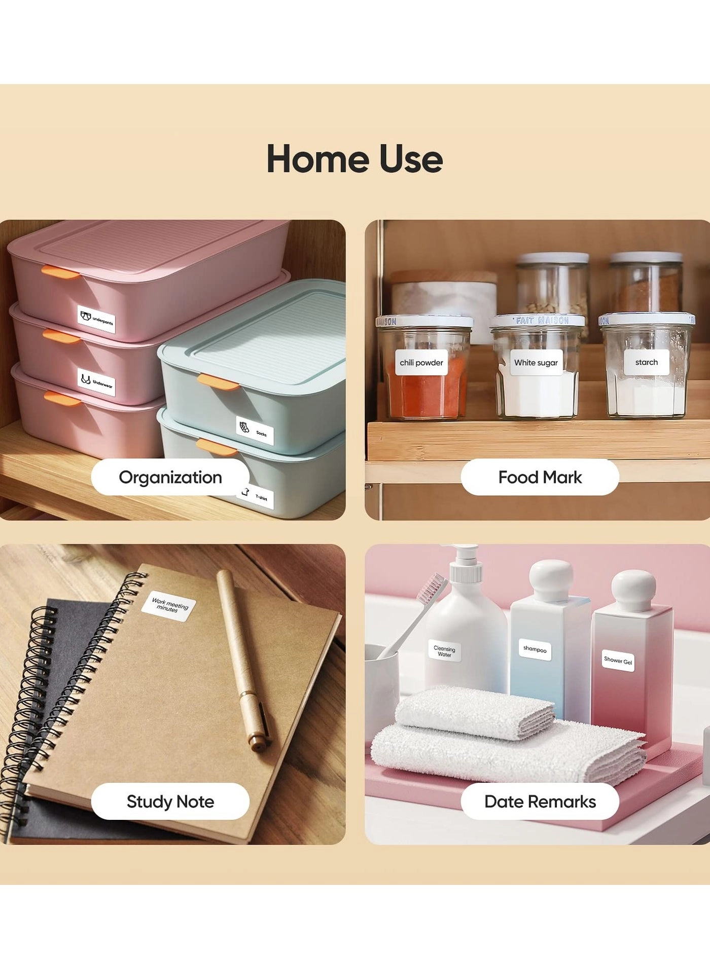 B1 - Label Maker 50*30mm Labels Space Blue