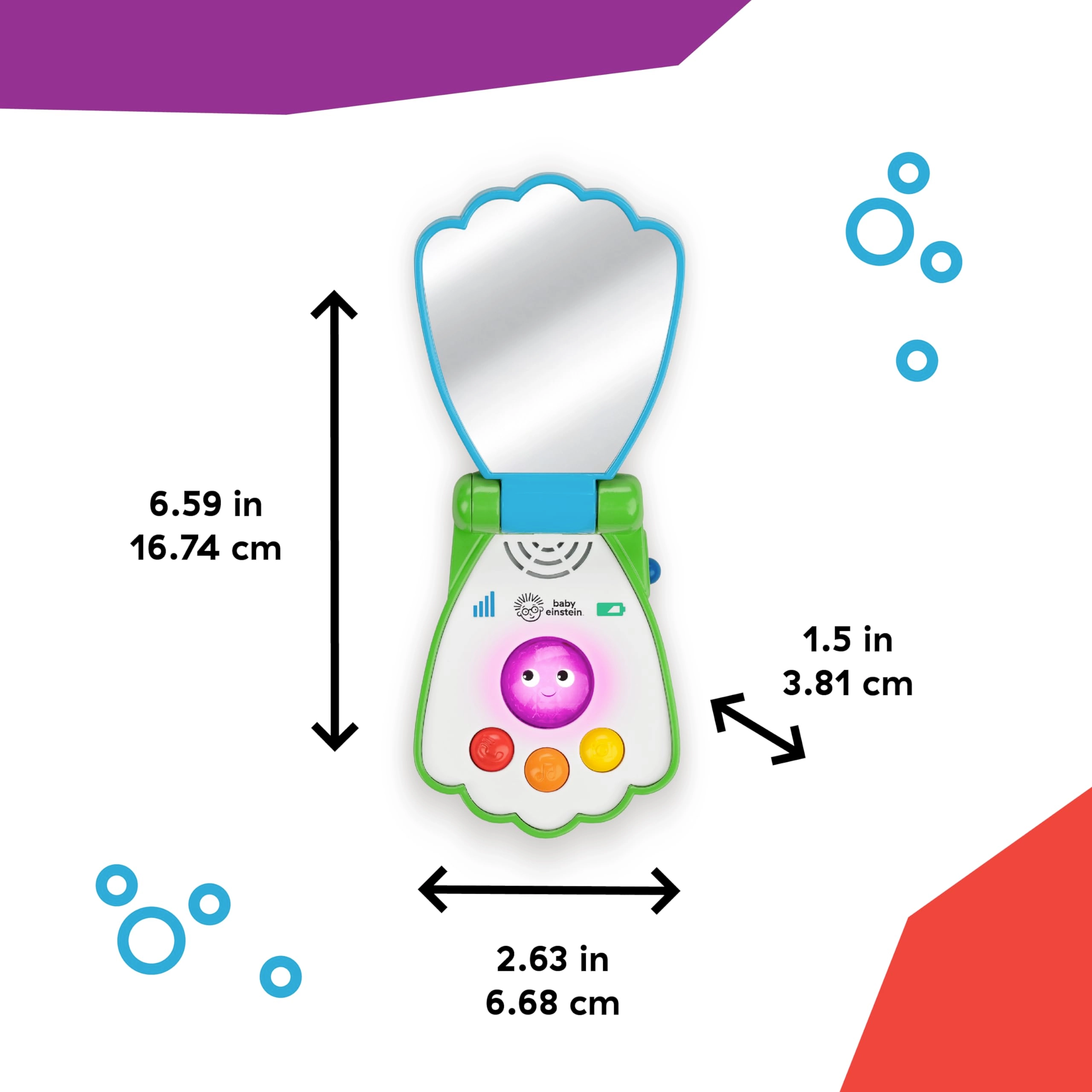 Ocean Explorers Shell Musical Toy - 6 months+